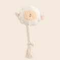 Load image into Gallery viewer, BonBon Green Furry Friends Rope Tug Toy
