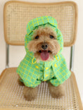 Load image into Gallery viewer, Check Cape Raincoat

