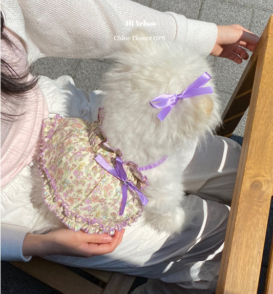 Chloe Flower Ops - Purple
