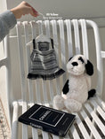 Load image into Gallery viewer, Grey Stripe Crop

