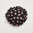 Load image into Gallery viewer, Rosy Black Pillow
