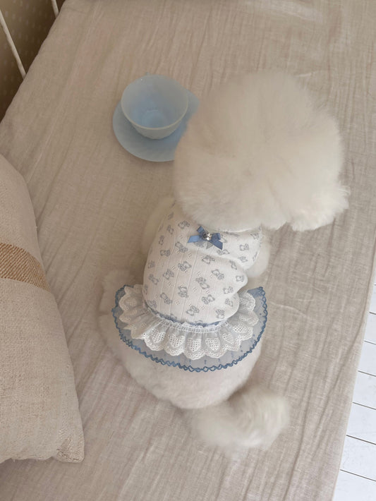 Nini Bear Sleeveless - Pink/Blue