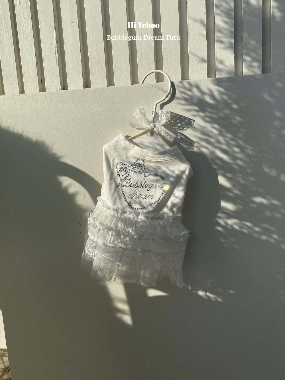 Bubblegum Dream Tutu - White