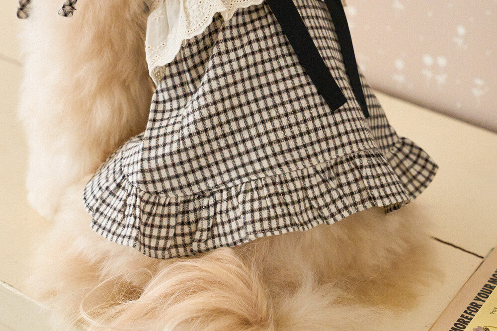 Bailey Check Ribbon Dress