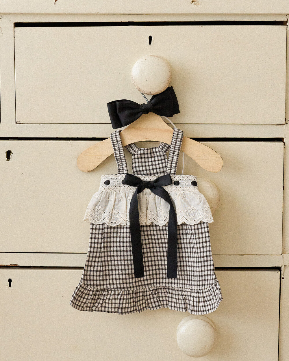 Bailey Check Ribbon Dress