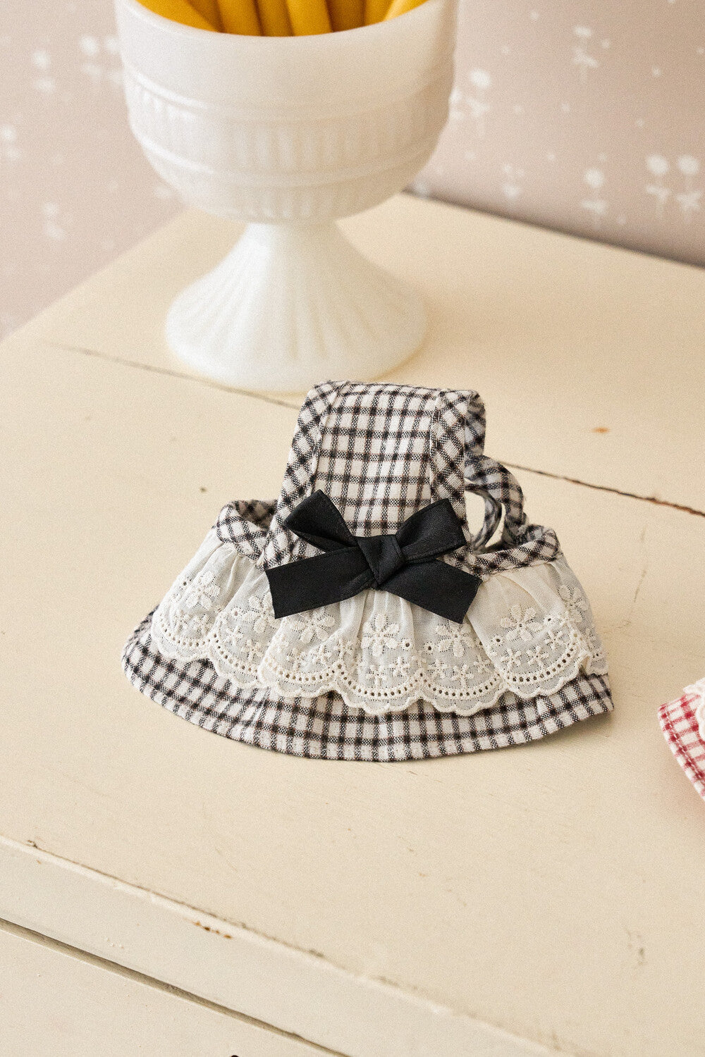 Bailey Check Ribbon Bonnet