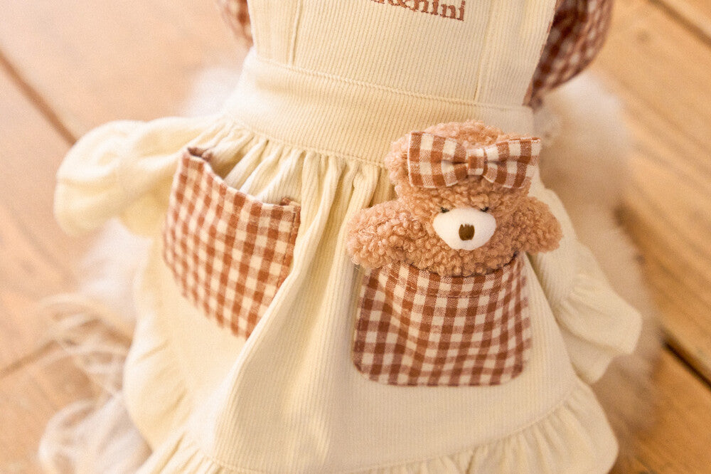 Teddy Love Overall Dress