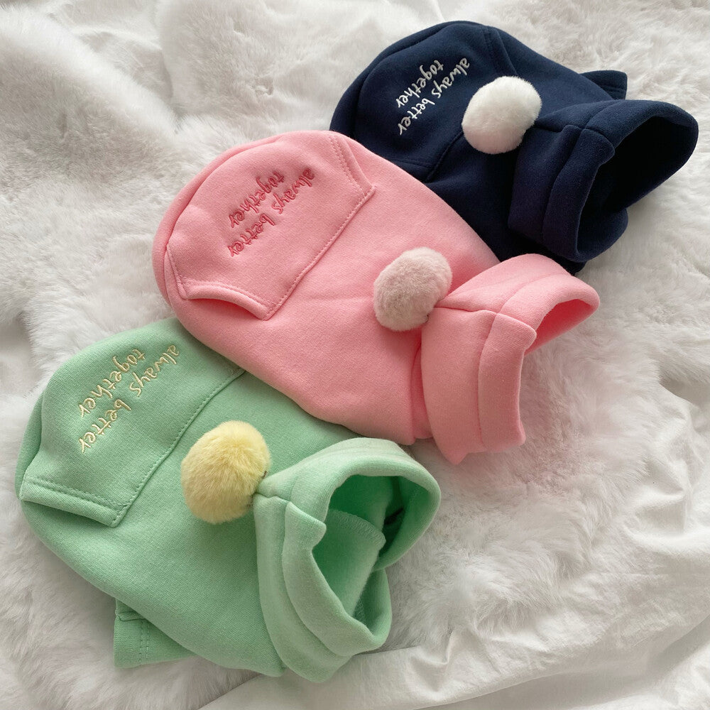 Pom Pom Hoodie