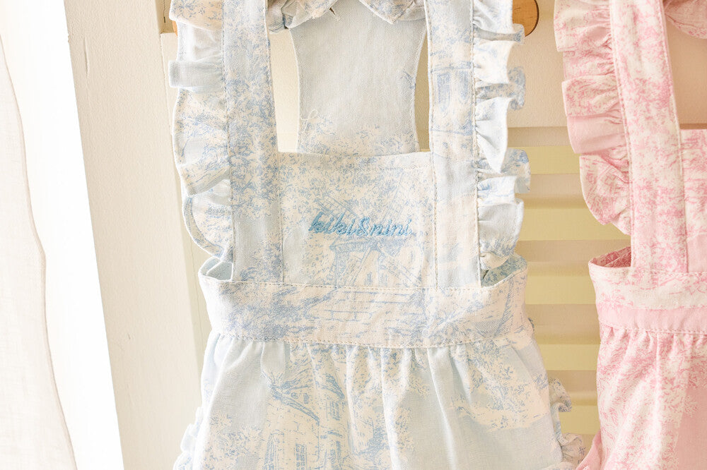 Toile De Jouy Overall Dress