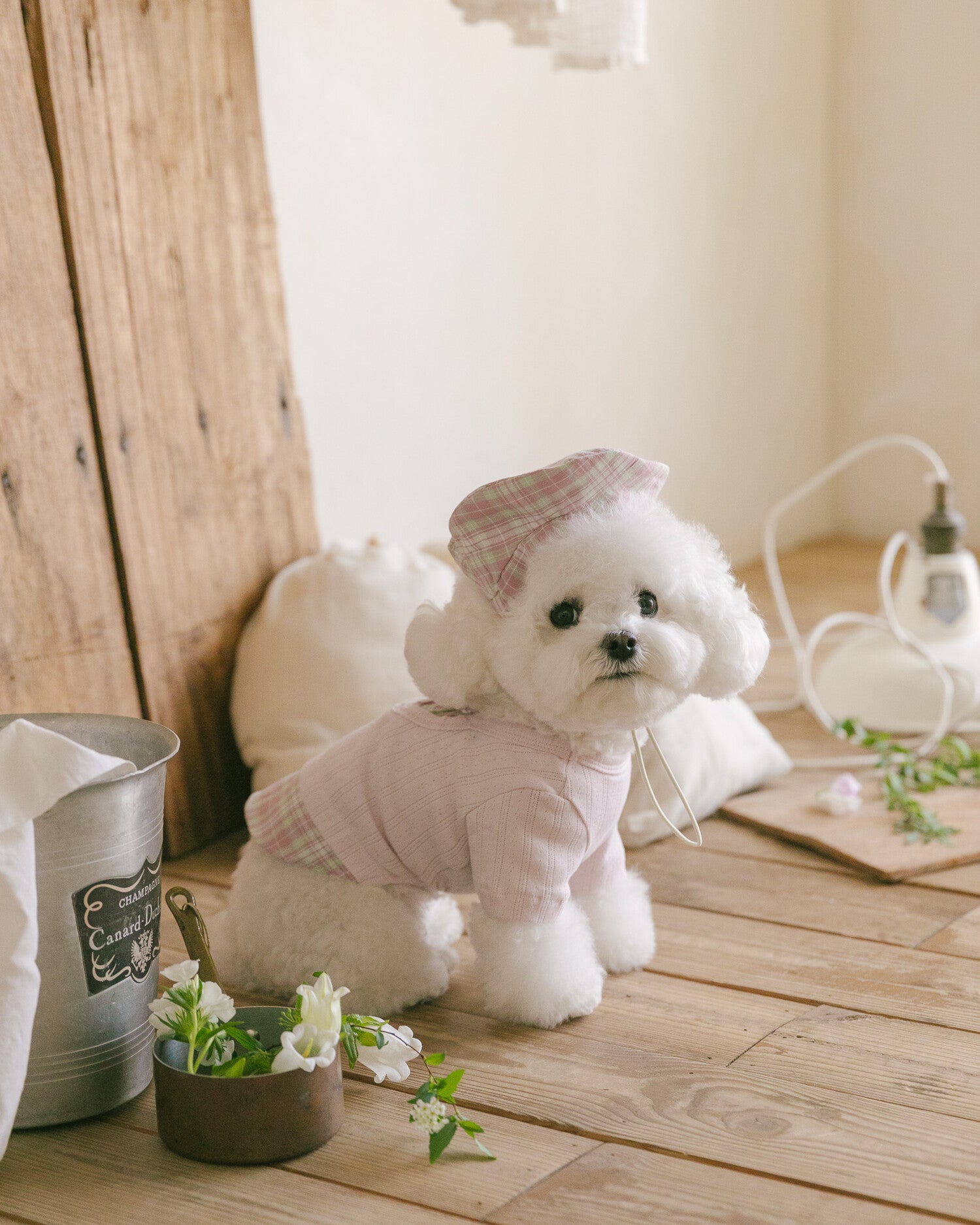 Benny Preppy Beret Pink