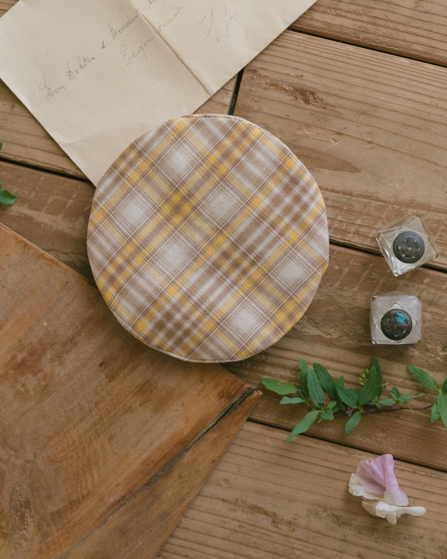 Benny Preppy Beret Butter Yellow