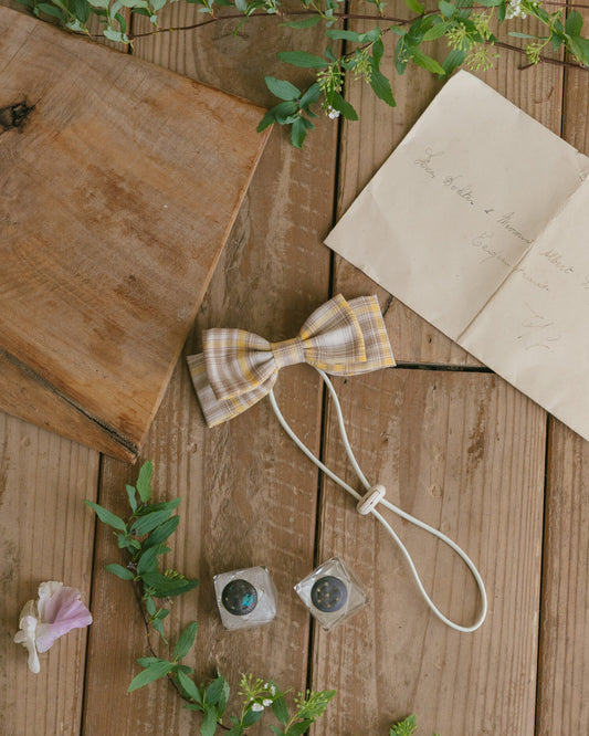 Benny Preppy Hairband Butter Yellow