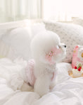 Load image into Gallery viewer, Sherbet Rose Ribbon Pin Baby Pink Pink (2pcs)
