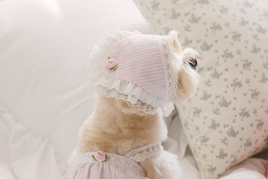 Sherbet Rose Bandana Baby Pink