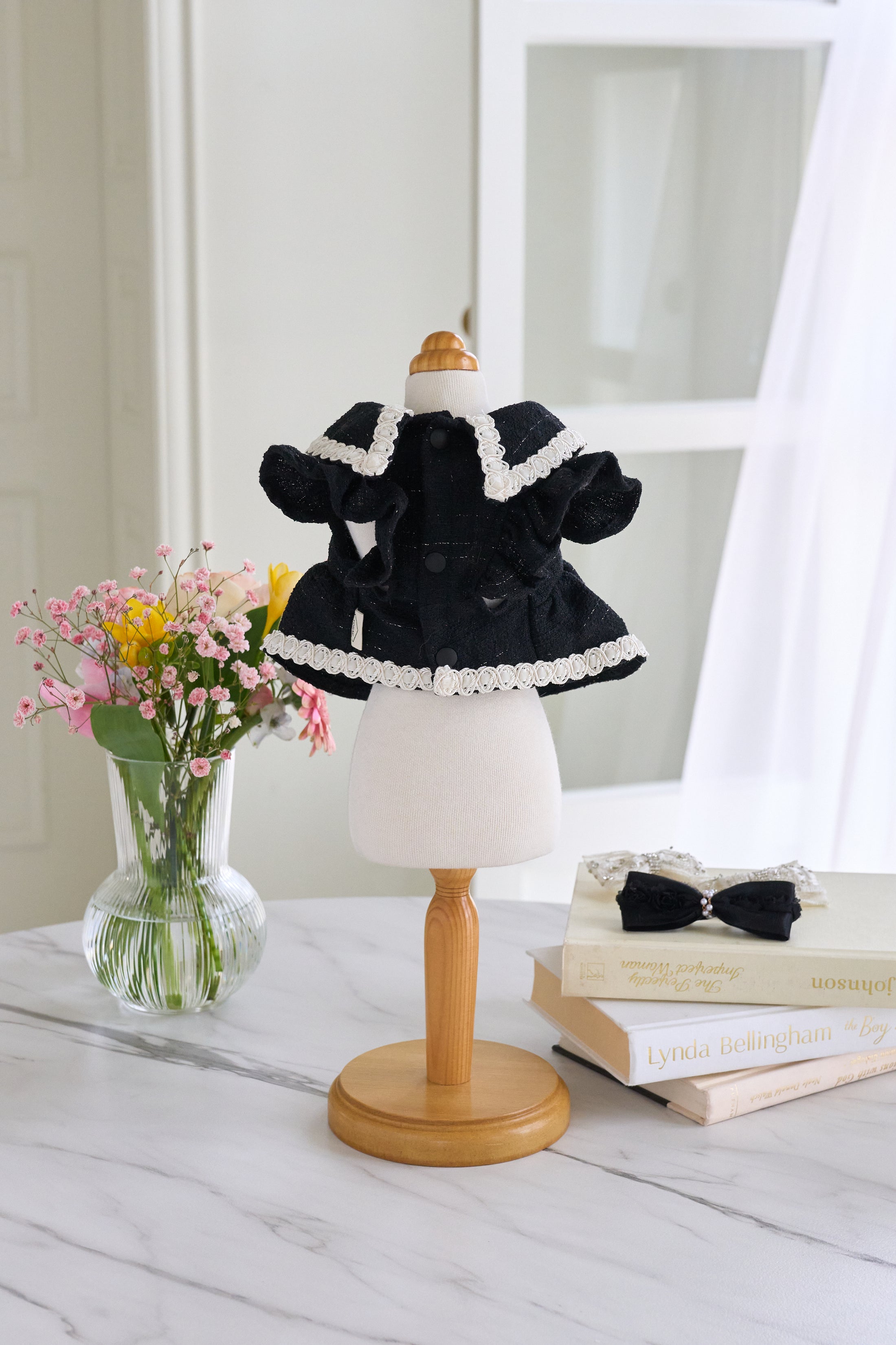 [READY STOCK] Sunshine Tweed Jacket Dress Harness