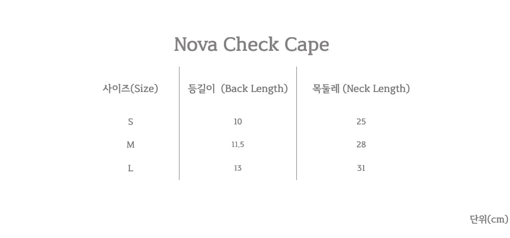 Nova Check Cape