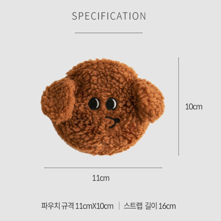 Poodle Poop Bag Pouch