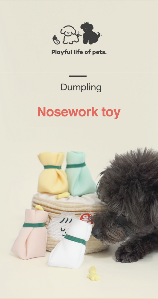 Dumpling Nosework Toy