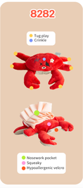 Load image into Gallery viewer, Crab Nosework Toy
