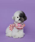 Load image into Gallery viewer, Hound Tooth Tweed - Coral Pink
