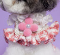 Load image into Gallery viewer, Hound Tooth Tweed - Coral Pink
