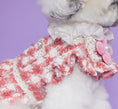 Load image into Gallery viewer, Hound Tooth Tweed - Coral Pink
