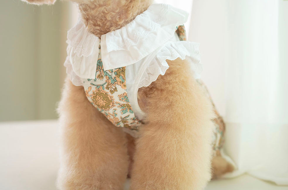Flower Overall Romper