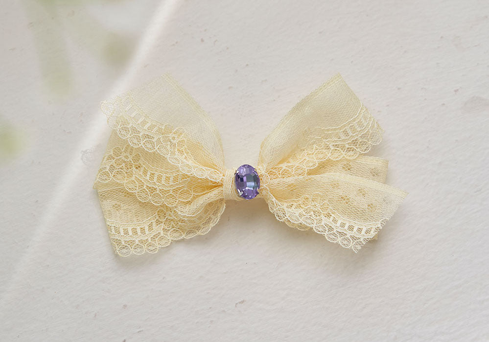 French Lace Hair Pin (3 colors)
