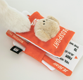 Load image into Gallery viewer, [BiteMe x Jeju air] Pet Passport & Ticket Nosework Toy Set
