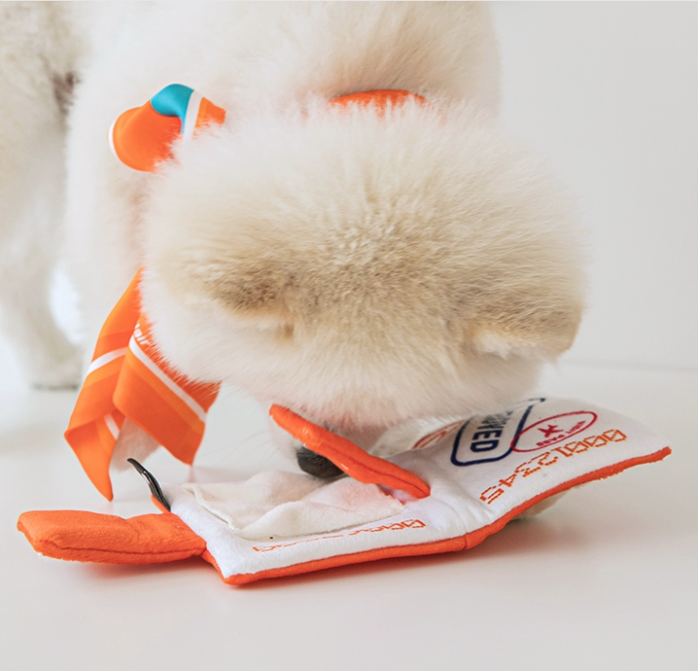 [BiteMe x Jeju air] Pet Passport & Ticket Nosework Toy Set