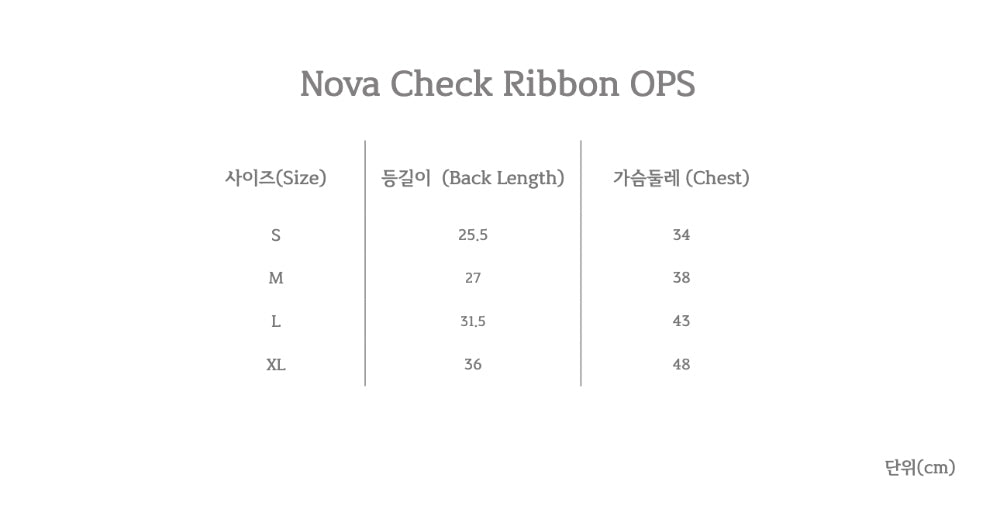 Nova Check Ribbon Ops