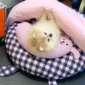 Hug Me Snuggle Cushion (Check design)