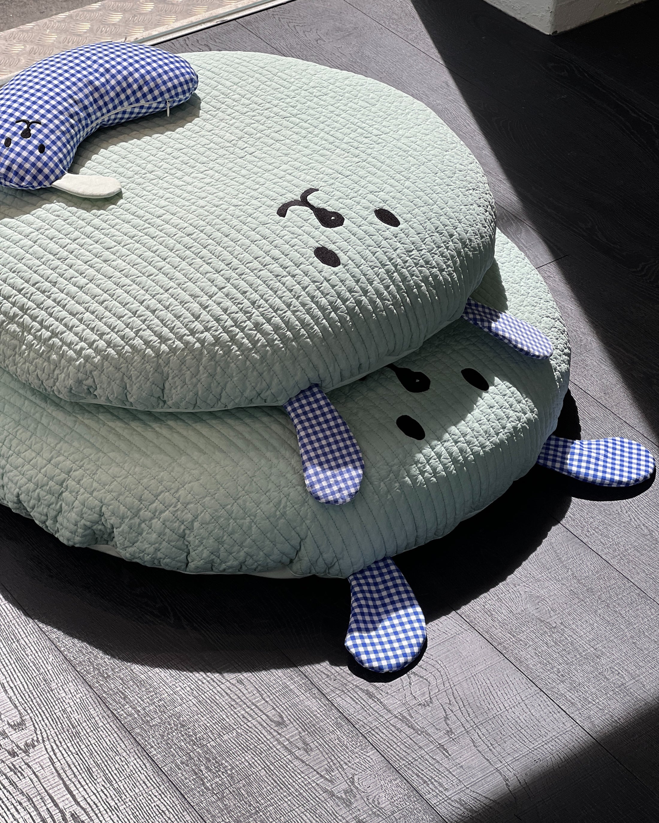 HugMe Cotton Quilted Cushion