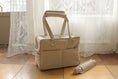 Load image into Gallery viewer, Check Two-in-one Shoulder Bag - Beige
