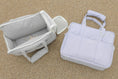 Load image into Gallery viewer, Stripe Cushion Shoulder Bag - Grey
