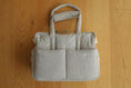 Load image into Gallery viewer, Stripe Cushion Shoulder Bag - Grey
