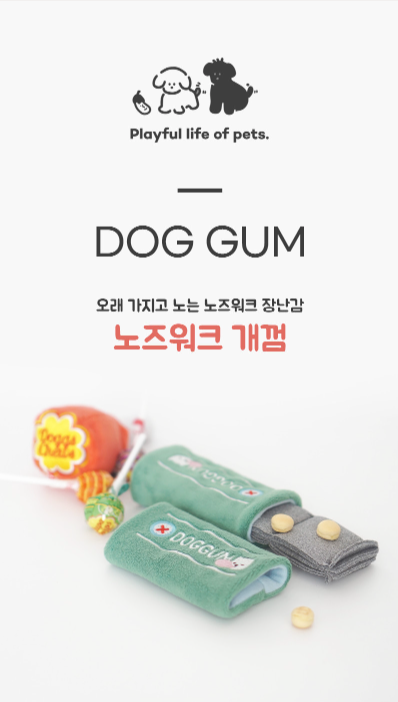 Dog Gum Nosework Toy