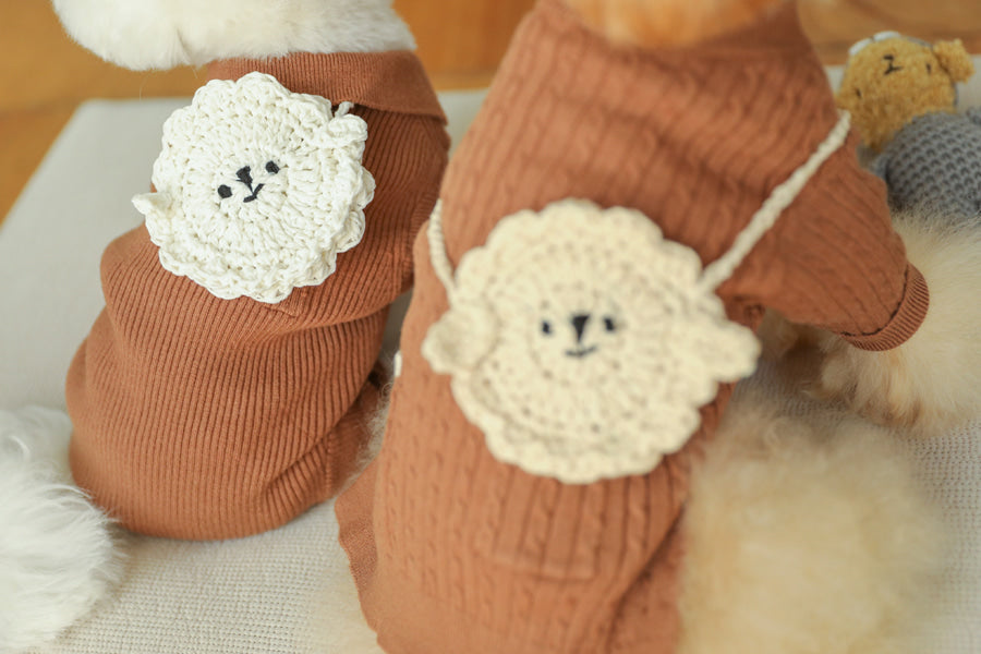 Poodle Crochet Mini Bag