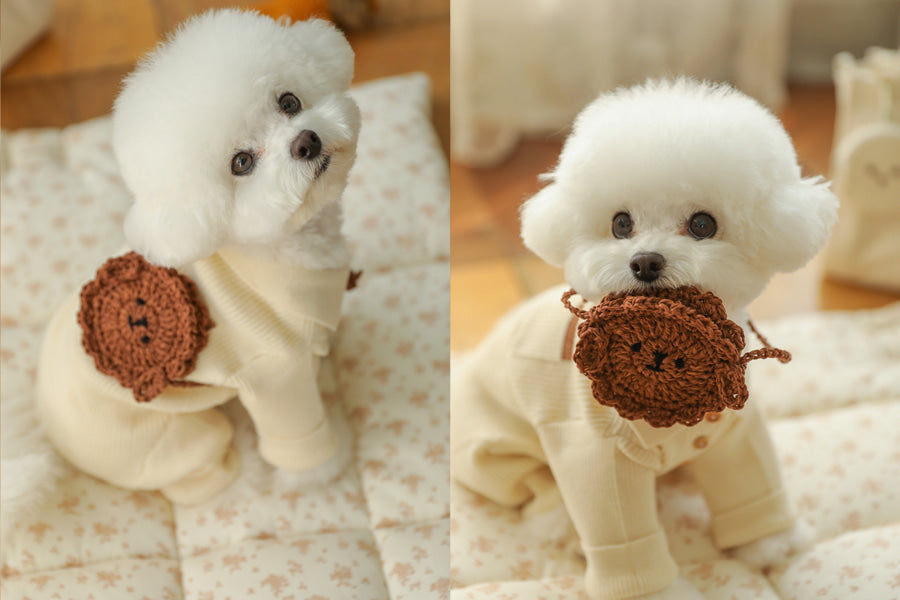 Poodle Crochet Mini Bag
