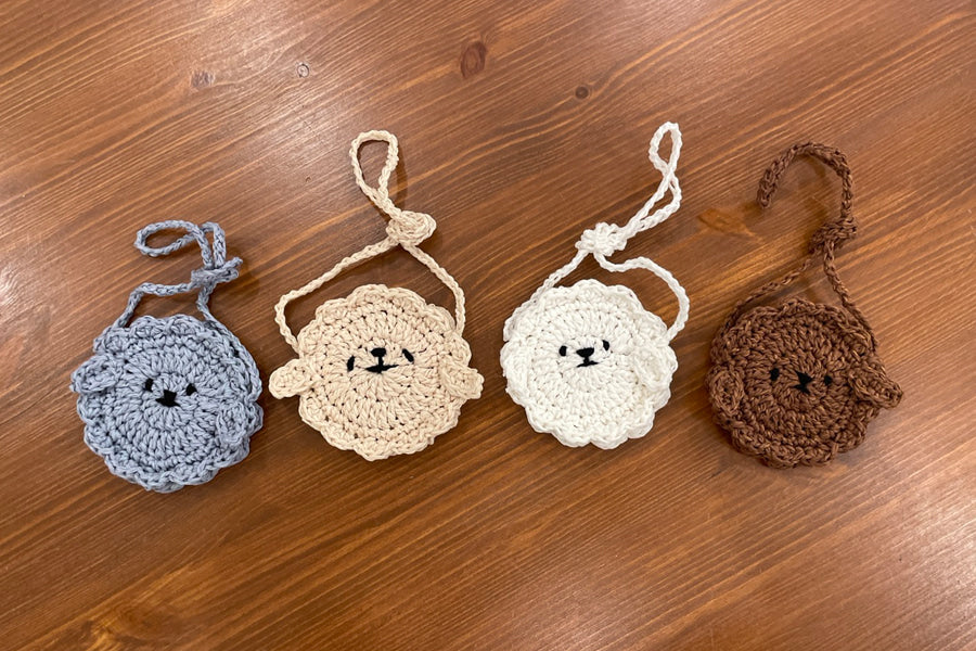 Poodle Crochet Mini Bag