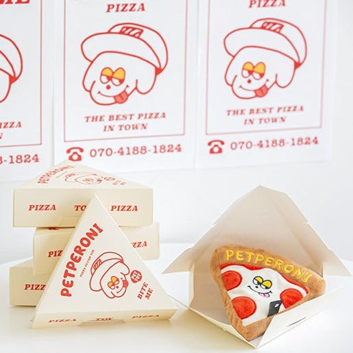 Petperoni Pizza Plush Toy